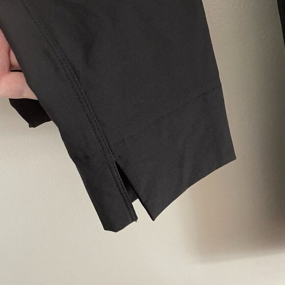 Athleta Women 4 Black Stretch Travel Side Zip High Rise Wander Slim Ankle Pant - Picture 4 of 11